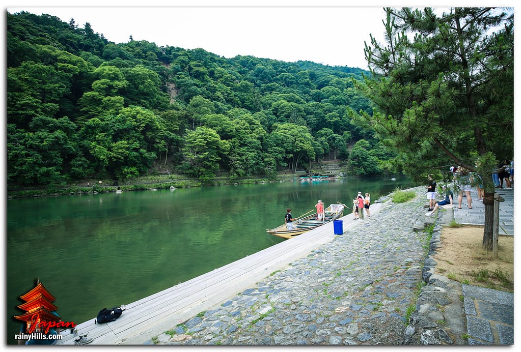 Katsura river bank